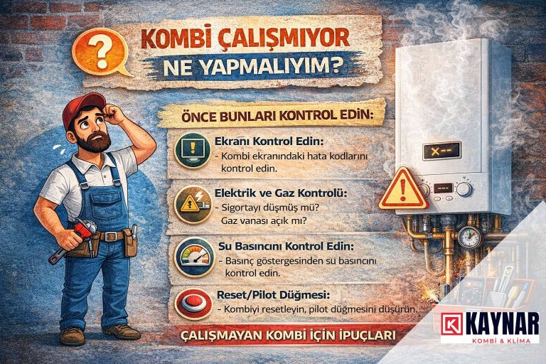 Kombi Çalışmıyor Ne Yapmalıyım