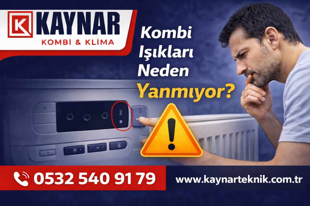 Kombi ışıkları neden yanmaz