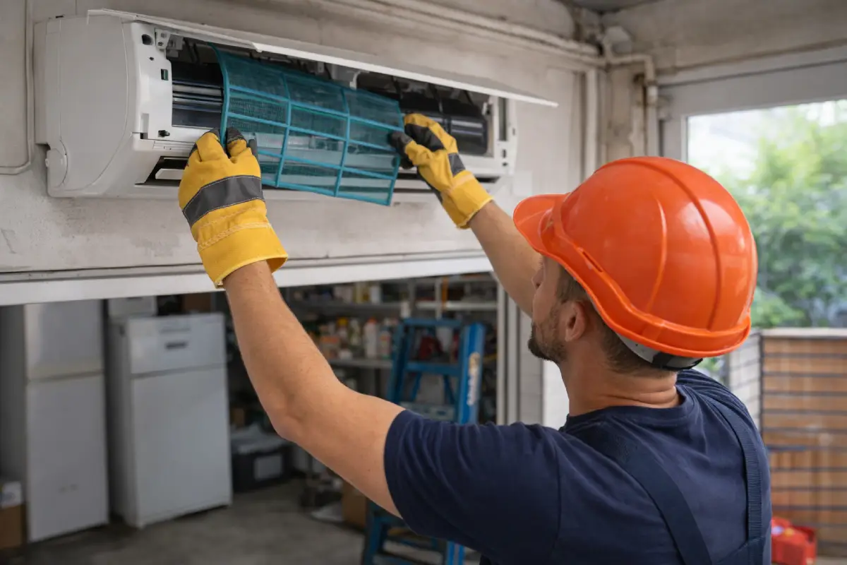 Maltepe Beko Klima Servisi Klima Arıza Tespiti Ve Tamiri Yapan Teknik Servis Ustası Bakım Onarım Çalışması