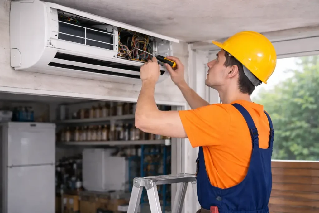 Maltepe LG klima tamiri yapan teknik servis ustası klima arıza giderme ve onarım işlemi